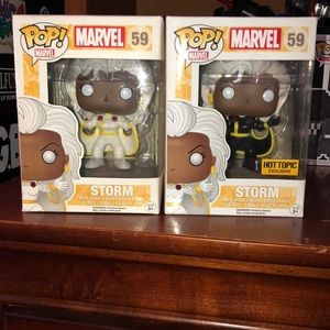 Storm and storm exclusive. X-men